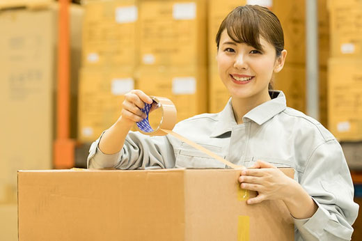 羽生センターのパート・アルバイト 倉庫内作業 仕分け作業 人材派遣求人イメージ